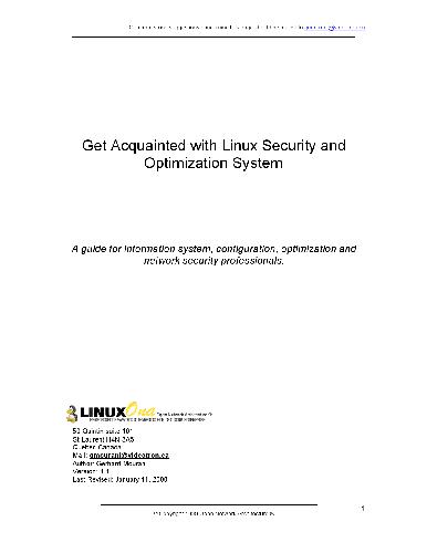 خرید و دانلود نسخه کامل کتاب Get Acquainted with Linux Security and Optimization System فایل مجازی و دانلودی