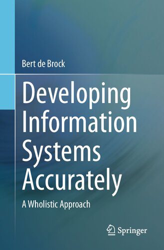 خرید و دانلود نسخه کامل کتاب Developing Information Systems Accurately: A Wholistic Approach فایل مجازی و دانلودی