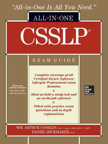 خرید و دانلود نسخه کامل کتاب CSSLP Certification All-in-One Exam Guide فایل مجازی و دانلودی