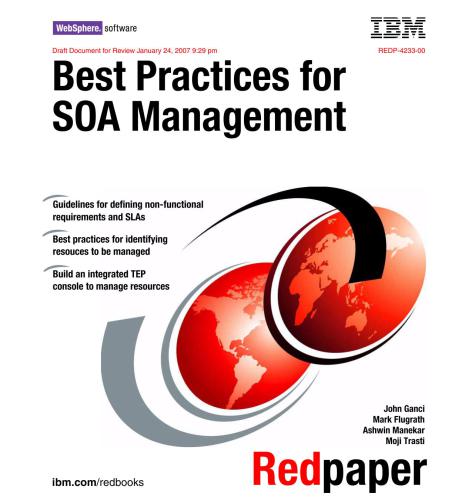 خرید و دانلود نسخه کامل کتاب Best Practices for SOA Management فایل مجازی و دانلودی
