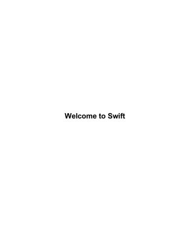خرید و دانلود نسخه کامل کتاب Apple. Welcome to Swift فایل مجازی و دانلودی