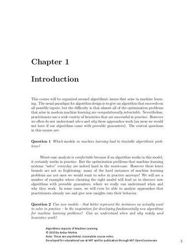 خرید و دانلود نسخه کامل کتاب Algorithmic Aspects of Machine Learning: Lecture Notes and Slides فایل مجازی و دانلودی
