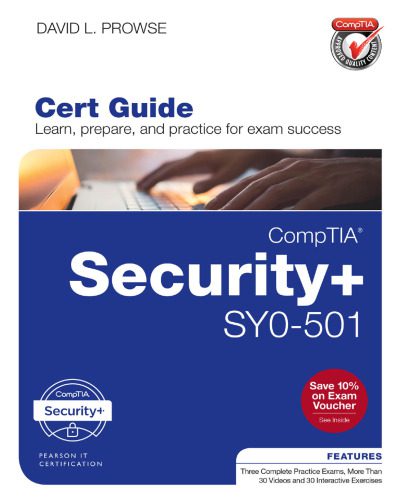 خرید و دانلود نسخه کامل کتاب CompTIA Security+ SY0-501 Cert Guide فایل مجازی و دانلودی