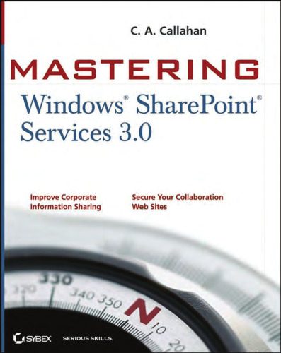 خرید و دانلود نسخه کامل کتاب Mastering Windows SharePoint Services 3.1 فایل مجازی و دانلودی