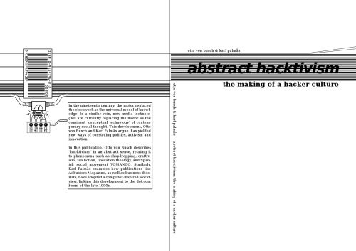 خرید و دانلود نسخه کامل کتاب Abstract Hacktivism: The Making of a Hacker Culture فایل مجازی و دانلودی