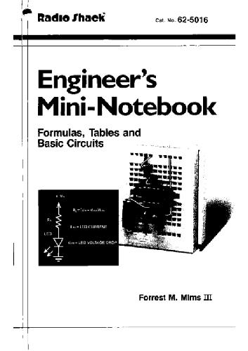 خرید و دانلود نسخه کامل کتاب Radio Shack Engineer s Mini-Notebook فایل مجازی و دانلودی