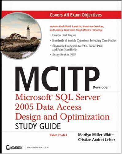 خرید و دانلود نسخه کامل کتاب MCITP Developer: Microsoft SQL Server 2005 Data Access Design and Optimization Study Guide