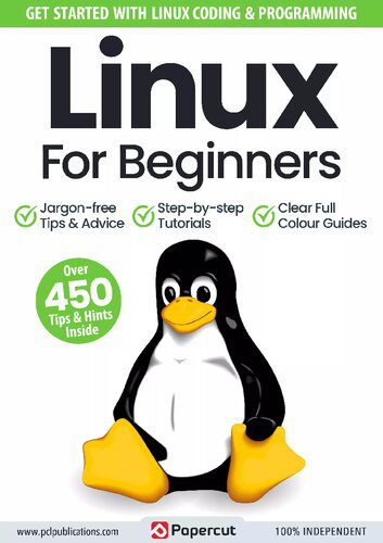 خرید و دانلود نسخه کامل کتاب Linux For Beginners – 17th Edition  2024 فایل مجازی و دانلودی