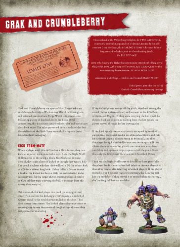 خرید و دانلود نسخه کامل کتاب Blood Bowl: Grak and Crumbleberry فایل مجازی و دانلودی