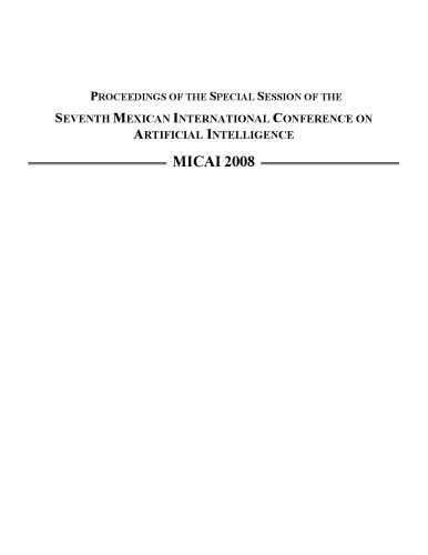 خرید و دانلود نسخه کامل کتاب MICAI 2008: Advances in Artificial Intelligence: 7th Mexican International Conference on Ar