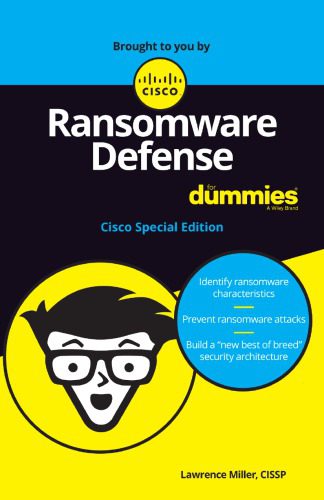 خرید و دانلود نسخه کامل کتاب Ransomware Defense For Dummies : Cisco Special Edition فایل مجازی و دانلودی
