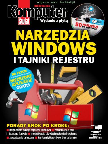 خرید و دانلود نسخه کامل کتاب Narzędzia Windows i tajniki rejestru فایل مجازی و دانلودی