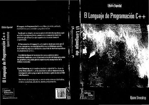 خرید و دانلود نسخه کامل کتاب El Lenguaje de Programación C++ Edición Especial فایل مجازی و دانلودی