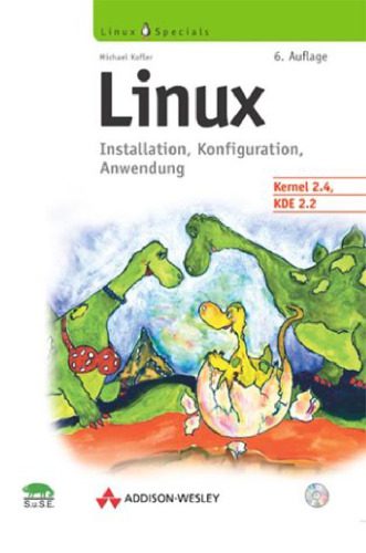 خرید و دانلود نسخه کامل کتاب Linux. Installation  Konfiguration  Anwendung فایل مجازی و دانلودی