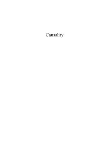 خرید و دانلود نسخه کامل کتاب Causality: Statistical Perspectives and Applications فایل مجازی و دانلودی