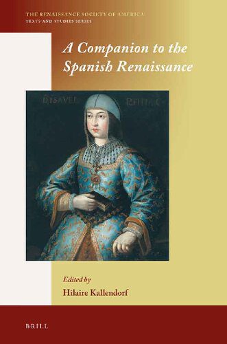 خرید و دانلود نسخه کامل کتاب A Companion to the Spanish Renaissance فایل مجازی و دانلودی