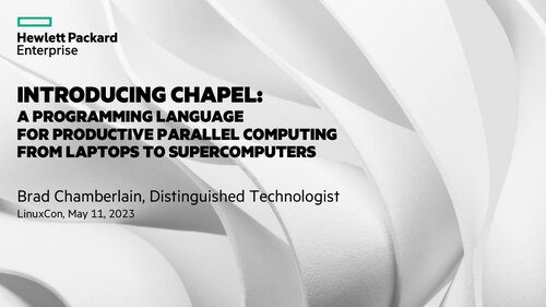 خرید و دانلود نسخه کامل کتاب Introducing Chapel: A Programming Language for Productive Parallel Computing from Laptops t