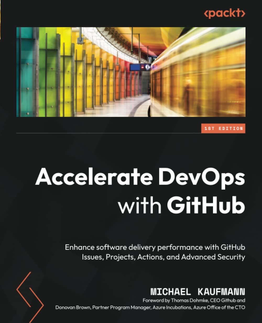 خرید و دانلود نسخه کامل کتاب Accelerate DevOps with GitHub: Enhance software delivery performance with GitHub Issues  Pr