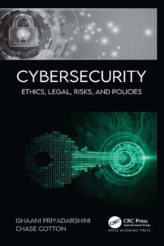 خرید و دانلود نسخه کامل کتاب Cybersecurity: Ethics  Legal  Risks  and Policies فایل مجازی و دانلودی