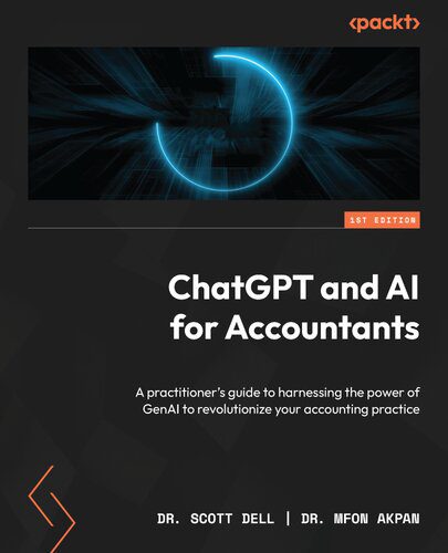 خرید و دانلود نسخه کامل کتاب ChatGPT and AI for Accountants  1st Edition فایل مجازی و دانلودی