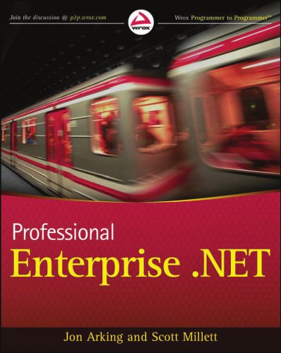 خرید و دانلود نسخه کامل کتاب Professional Enterprise .NET فایل مجازی و دانلودی