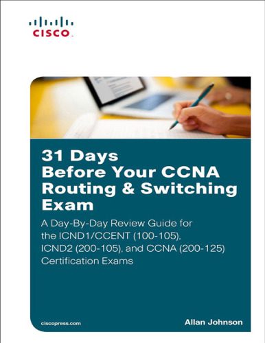 خرید و دانلود نسخه کامل کتاب 31 Days Before Your CCNA Routing & Switching Exam فایل مجازی و دانلودی