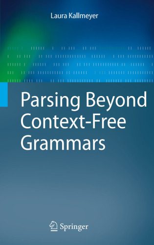 خرید و دانلود نسخه کامل کتاب Parsing beyond context-free grammars فایل مجازی و دانلودی