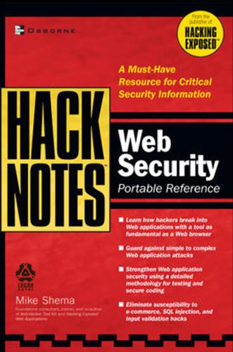 خرید و دانلود نسخه کامل کتاب Hacknotes web security portable reference فایل مجازی و دانلودی