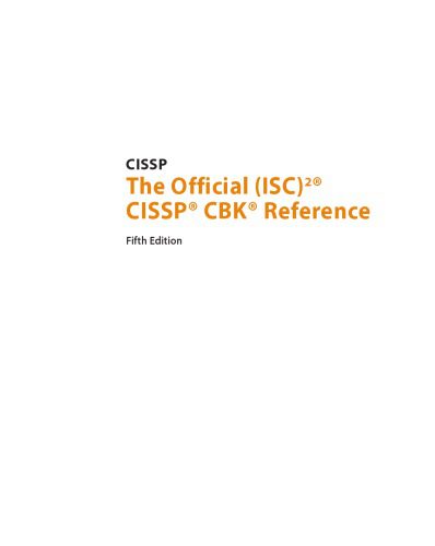 خرید و دانلود نسخه کامل کتاب Official ISC2 Guide to the CISSP CBK فایل مجازی و دانلودی
