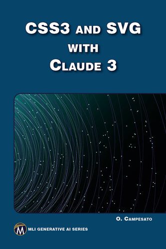 خرید و دانلود نسخه کامل کتاب CSS3 and SVG with Claude 3 فایل مجازی و دانلودی