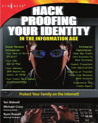 خرید و دانلود نسخه کامل کتاب Hack Proofing Your Identity in the Information Age فایل مجازی و دانلودی