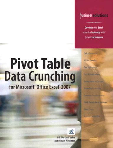 خرید و دانلود نسخه کامل کتاب Pivot Table Data Crunching for Microsoft Office Excel 2007 فایل مجازی و دانلودی