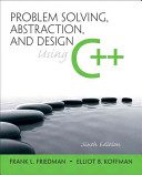 خرید و دانلود نسخه کامل کتاب Problem Solving  Abstraction  and Design Using C++ فایل مجازی و دانلودی