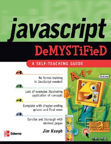 خرید و دانلود نسخه کامل کتاب JavaScript Demystified فایل مجازی و دانلودی