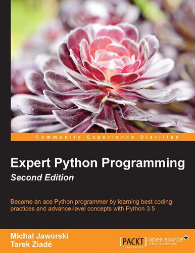 خرید و دانلود نسخه کامل کتاب Expert Python Programming فایل مجازی و دانلودی