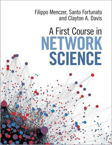 خرید و دانلود نسخه کامل کتاب A First Course in Network Science فایل مجازی و دانلودی