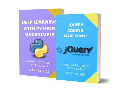 خرید و دانلود نسخه کامل کتاب JQUERY CODING AND DEEP LEARNING WITH PYTHON MADE SIMPLE: A BEGINNER’S GUIDE TO PROGRAMMING