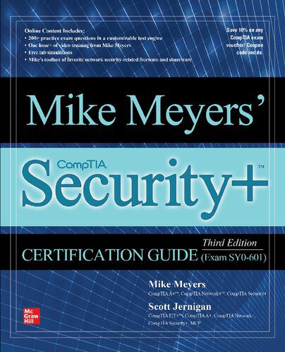 خرید و دانلود نسخه کامل کتاب Mike Meyers  CompTIA Security+ Certification Guide  Third Edition (Exam SY0-601) فایل مجازی