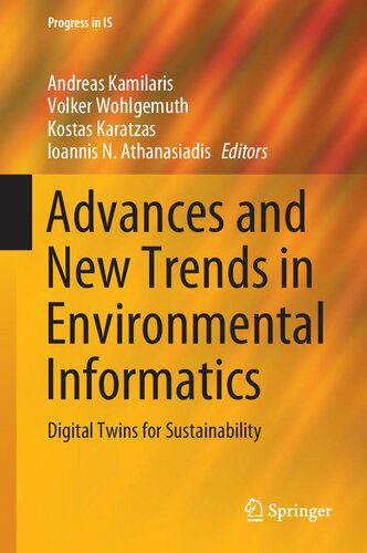 خرید و دانلود نسخه کامل کتاب Advances and New Trends in Environmental Informatics: Digital Twins for Sustainability فایل