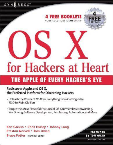 خرید و دانلود نسخه کامل کتاب OS X for Hackers at Heart فایل مجازی و دانلودی