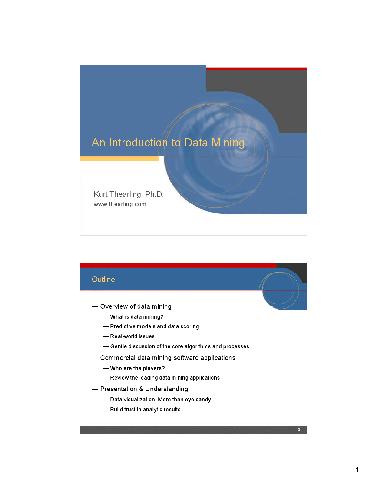 خرید و دانلود نسخه کامل کتاب An Introduction to Data Mining فایل مجازی و دانلودی