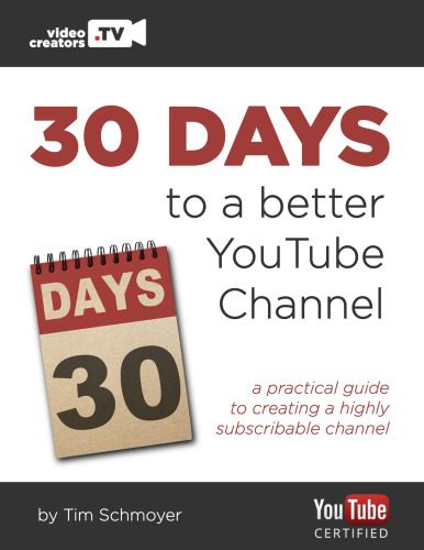 خرید و دانلود نسخه کامل کتاب 30 Days to a Better YouTube Channel فایل مجازی و دانلودی