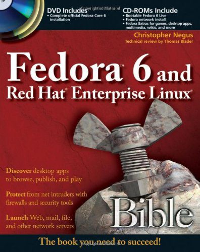 خرید و دانلود نسخه کامل کتاب Fedora 6 and Red Hat Enterprise Linux Bible فایل مجازی و دانلودی