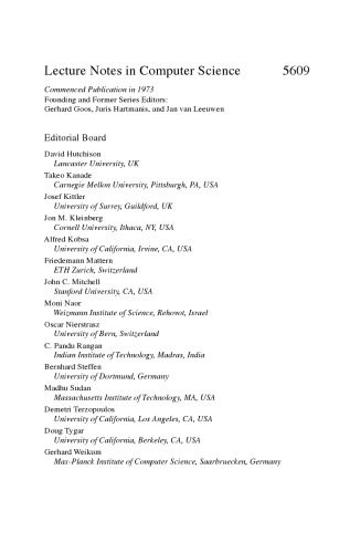 خرید و دانلود نسخه کامل کتاب Computing and Combinatorics: 15th Annual International Conference  COCOON 2009 Niagara Fall