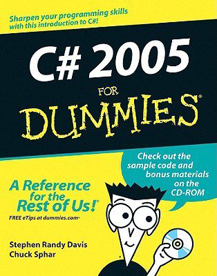 خرید و دانلود نسخه کامل کتاب C# 2005 For Dummies فایل مجازی و دانلودی