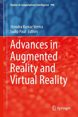 خرید و دانلود نسخه کامل کتاب Advances in Augmented Reality and Virtual Reality فایل مجازی و دانلودی