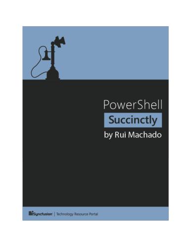 خرید و دانلود نسخه کامل کتاب PowerShell Succinctly فایل مجازی و دانلودی