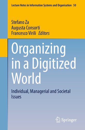 خرید و دانلود نسخه کامل کتاب Organizing in a Digitized World: Individual  Managerial and Societal Issues فایل مجازی و دا