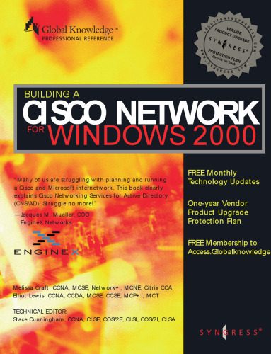 خرید و دانلود نسخه کامل کتاب Building Cisco Networks for Windows 2000 فایل مجازی و دانلودی