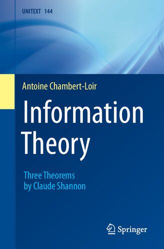 خرید و دانلود نسخه کامل کتاب Information Theory: Three Theorems by Claude Shannon فایل مجازی و دانلودی